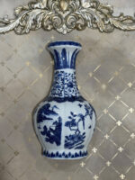گلدان دیوارکوب نقاشی منظره