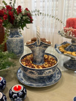 سبد کاردو چنگال آکسفورد آبی
