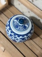 قندان قلم آبی گلریز کپلچه - Image 3